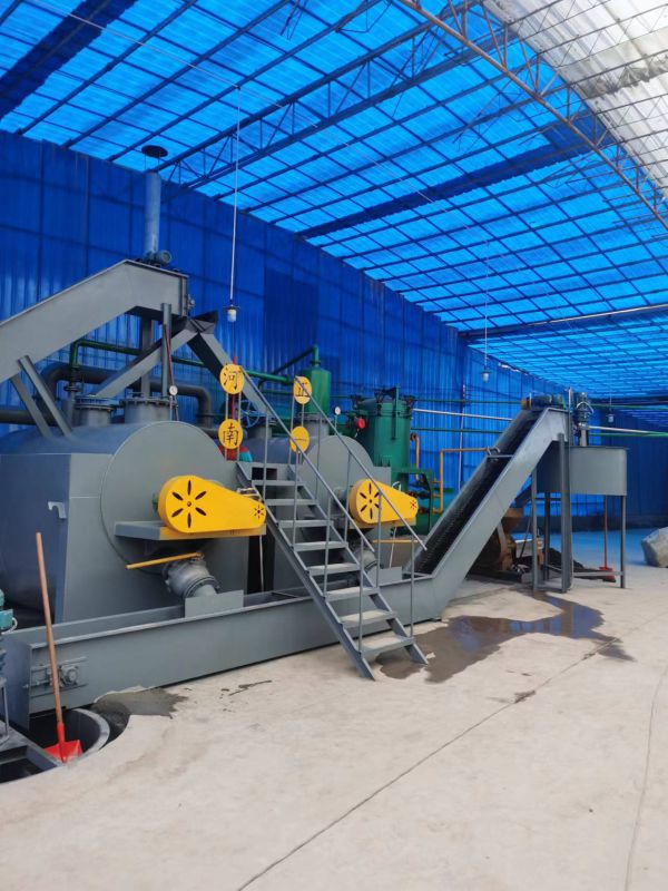 爐膛一體直燒鍋試機現(xiàn)場